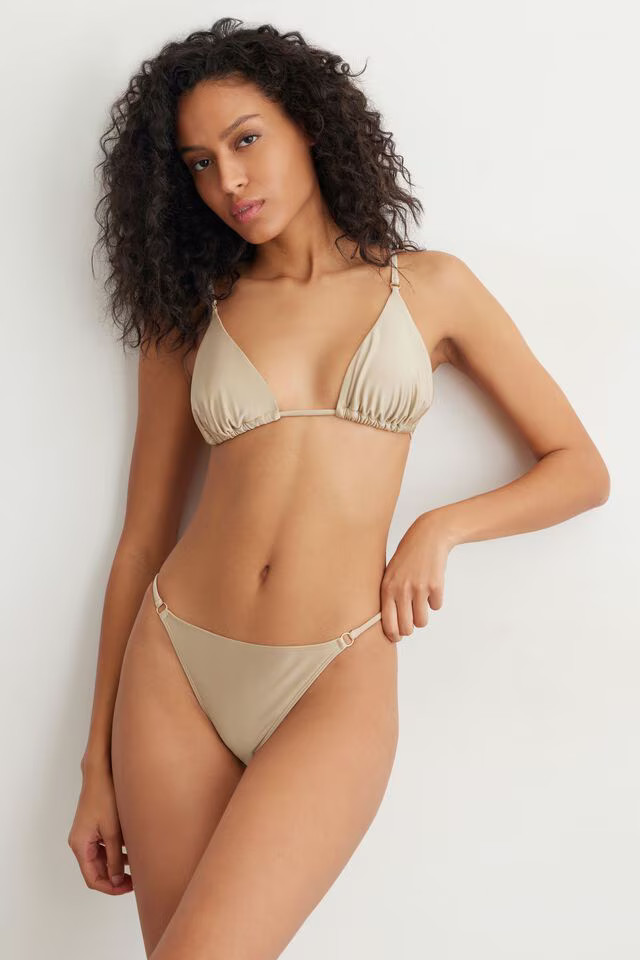 Cheeky Bikini Bottom With Rings | Dynamite Clothing