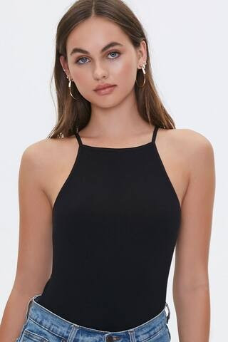 Straight-Cut Cami Bodysuit | Forever 21 (US)