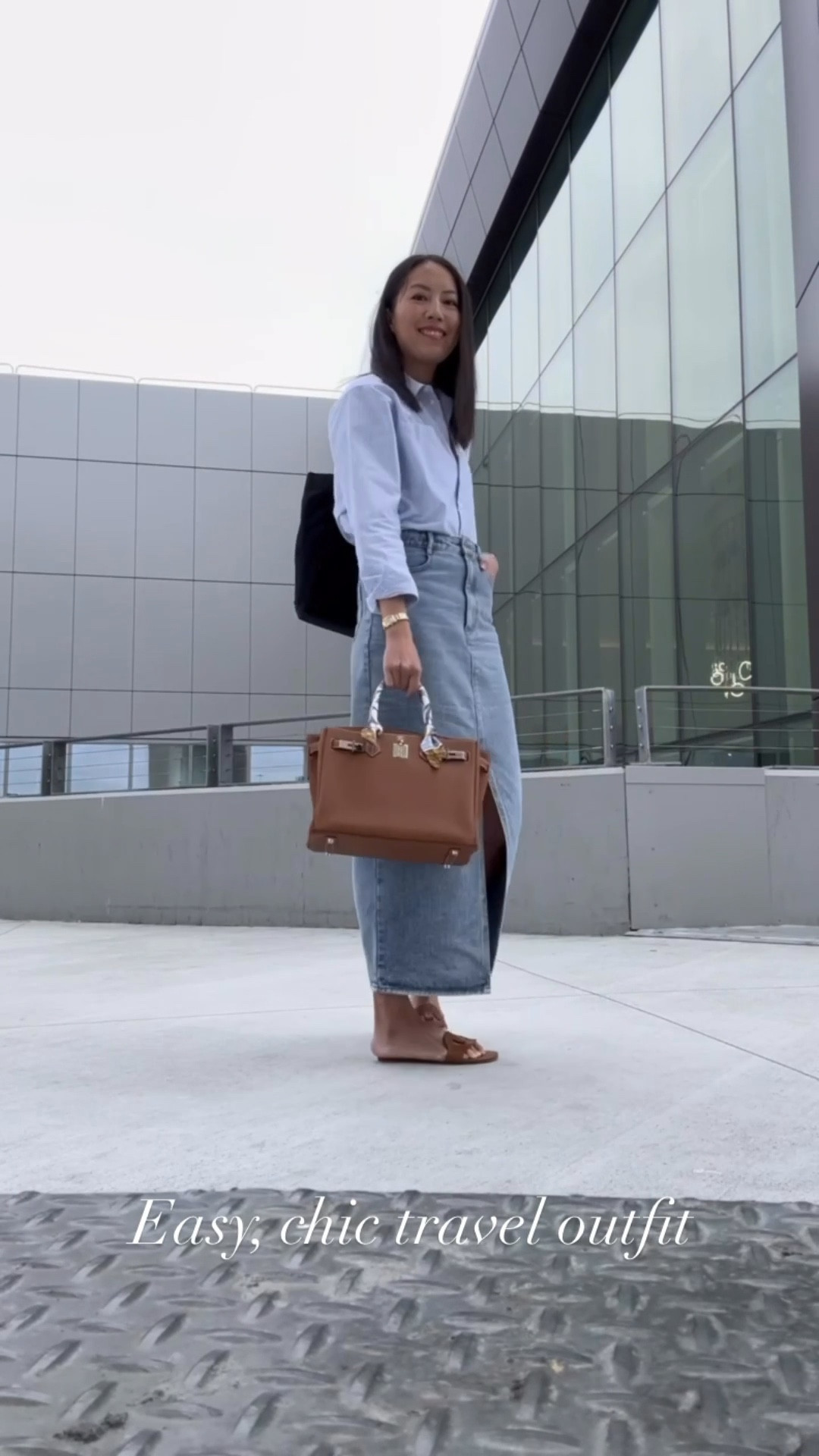 Wore this outfit a couple years ago, and still love it.

#classicstyle
#airportoutfit
#traveloutfit
#summeroutfit
#denimskirt

#LTKSaleAlert #LTKTravel #LTKootd