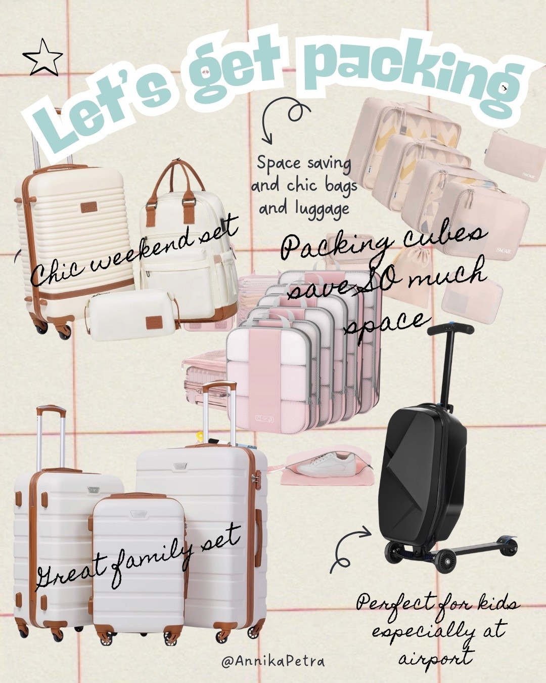 Ready for travel season ✈️🧳 Functional meets stylish with must-have packing cubes, carry-on suitcases, and kid-friendly airport essentials that keep the whole family moving smoothly. From spring break escapes to summer vacation and resort-ready vibes, I’ve got your travel packing edit covered. Sunglasses, matching swimsuits, and vacation-mode favorites included 🌴

#LTK #LTKTravel #LTKStyle #FamilyTravel #TravelWithKids #SpringBreakTravel #SummerVacation #ResortWear #VacationMode #PackingCubes #CarryOnLuggage #AirportStyle #MatchingSwimsuits #VacationEdit #SunglassesEdit #TravelEssentials #MomLifeTravel #BeachVacation #TravelWithStyle

#LTKfamily #LTKover40 #LTKfindsunder100