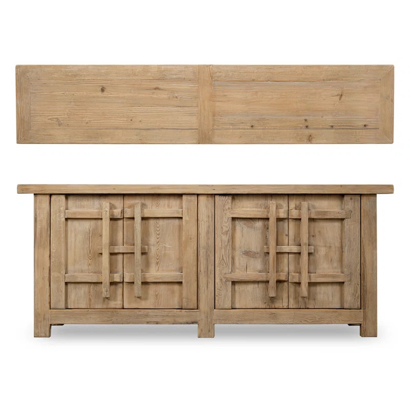 Amalfi 90.6'' Solid Wood Sideboard | Wayfair North America