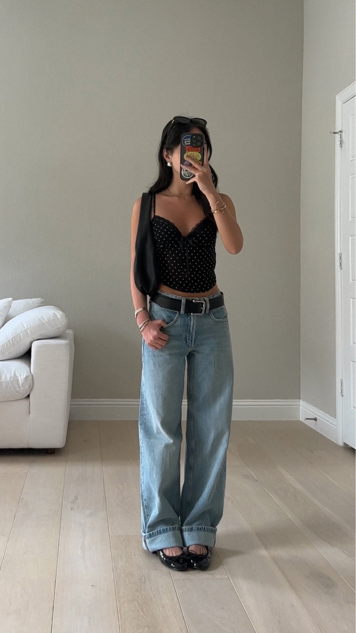 top size xs
jeans size 00 regular 

#LTKBacktoSchool