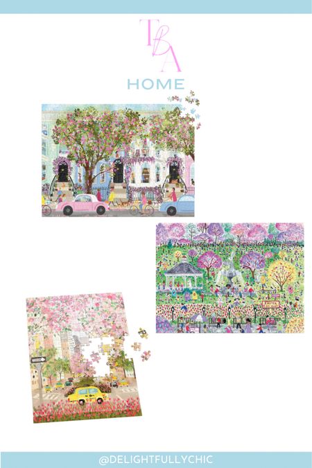 Spring 
Puzzles 
Watercolor 
Pastel 
Easter decor 

#LTKkids #LTKSpringSale #LTKhome