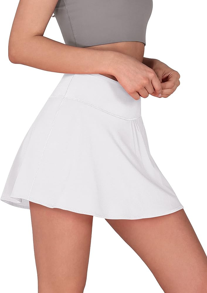 ODODOS Tennis Skirts for Women with Pockets High Waisted Light Weight Athletic Running Sports Act... | Amazon (US)