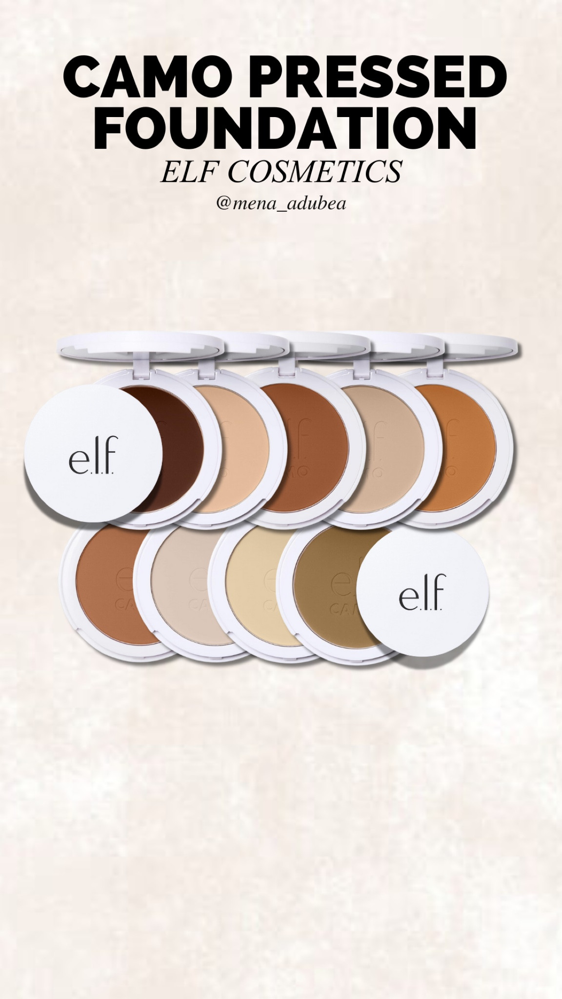 IYKYK the camo pressed powder is a STAPLE in my makeup collection, I will be stocking up during the sale! Grab yours via LTK for exclusive sales June 12-24th 💕

#LTKBeauty #LTKxelfCosmetics