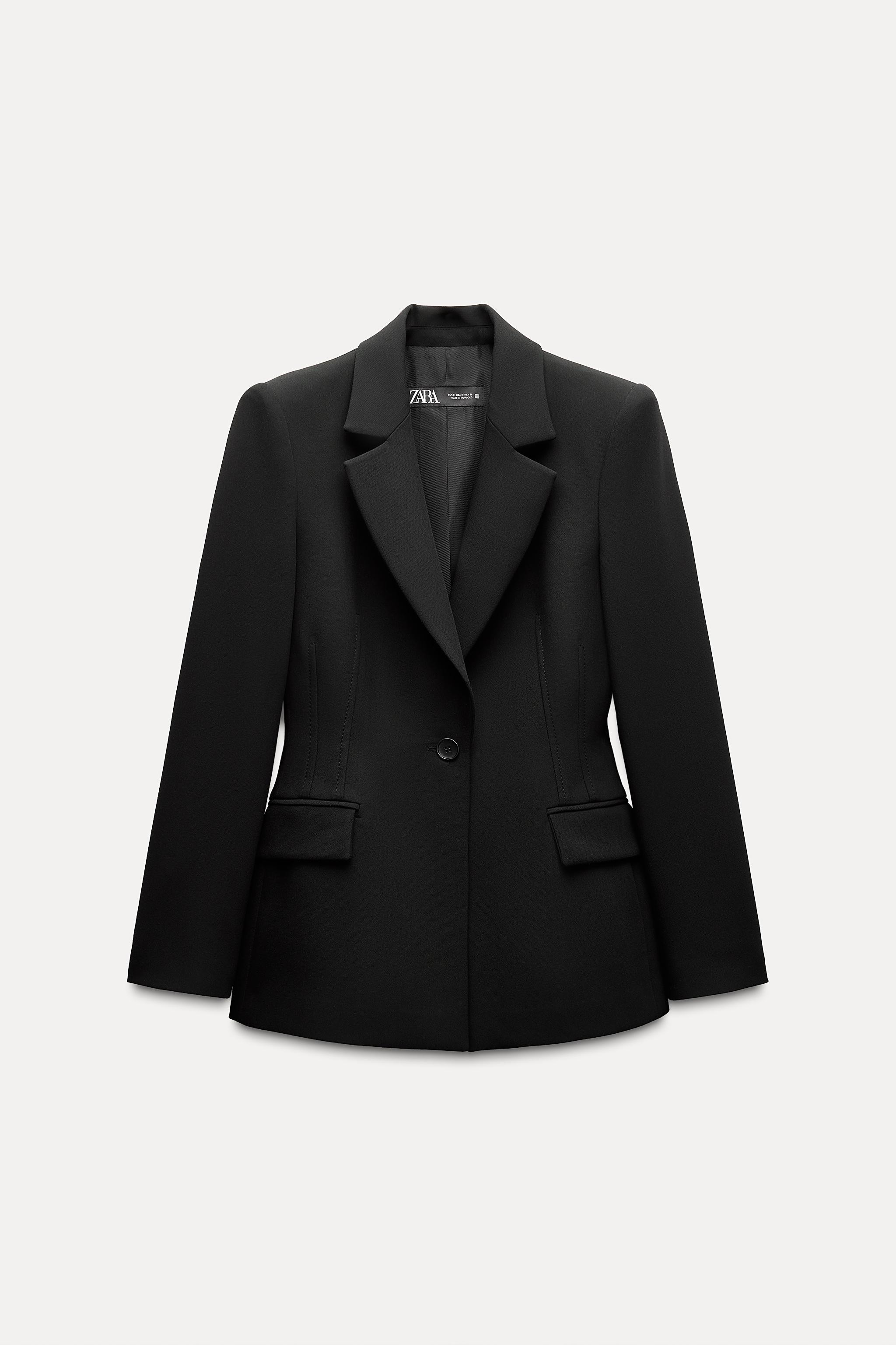 FITTED SHOULDER PAD BLAZER | Zara US