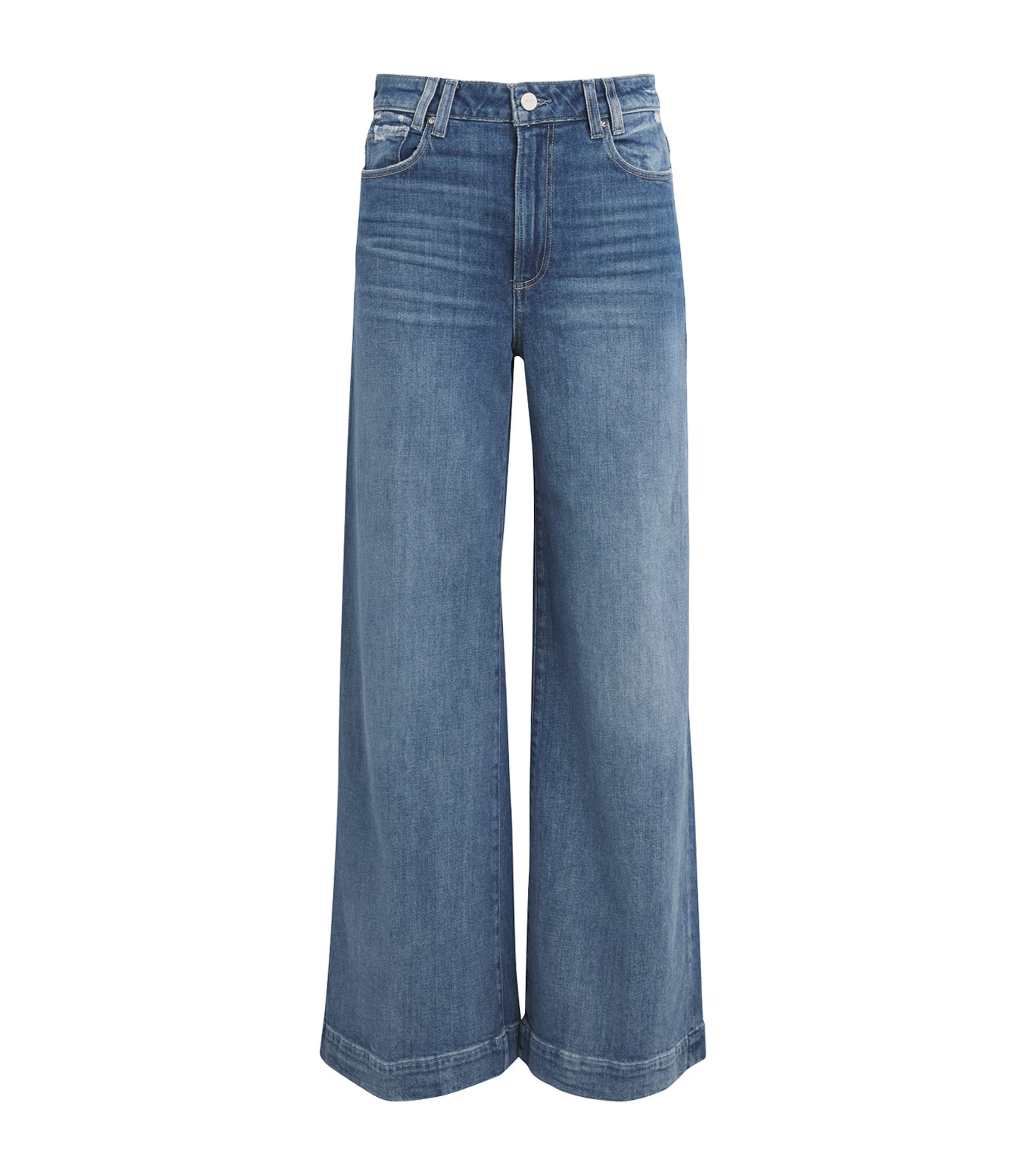Paige Wide-Leg Harper Jeans | Harrods