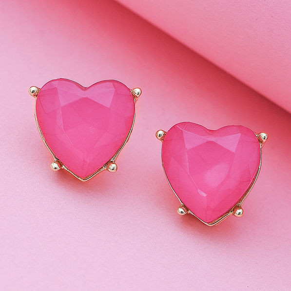 Heart Stud Earrings | Marleylilly