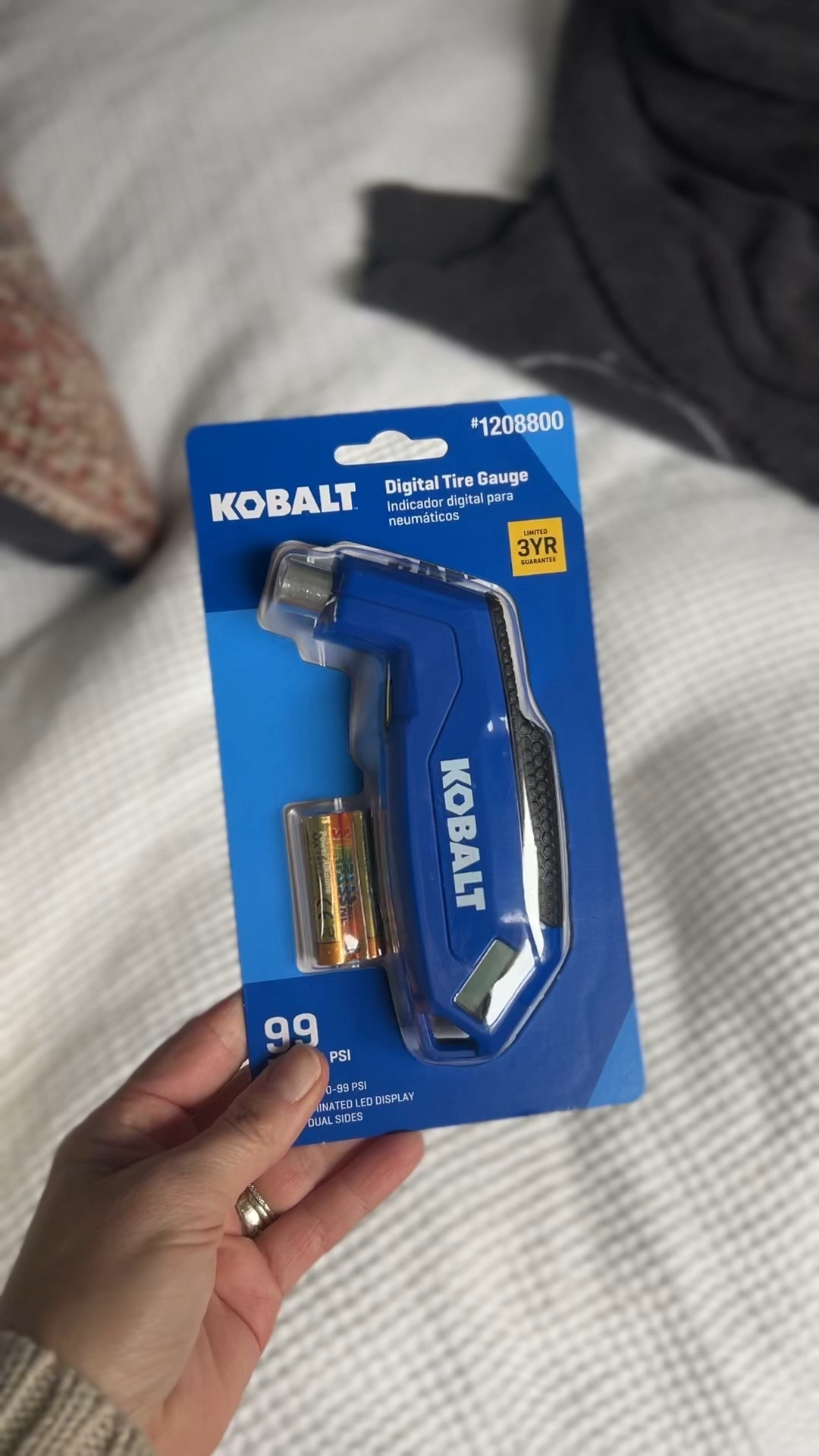 I just got this tire gauge to add to my husband's stocking. It's only $13 at @loweshomeimprovement #ad #LowesPartner

#LTKGiftGuide #LTKCyberWeek #LTKHoliday