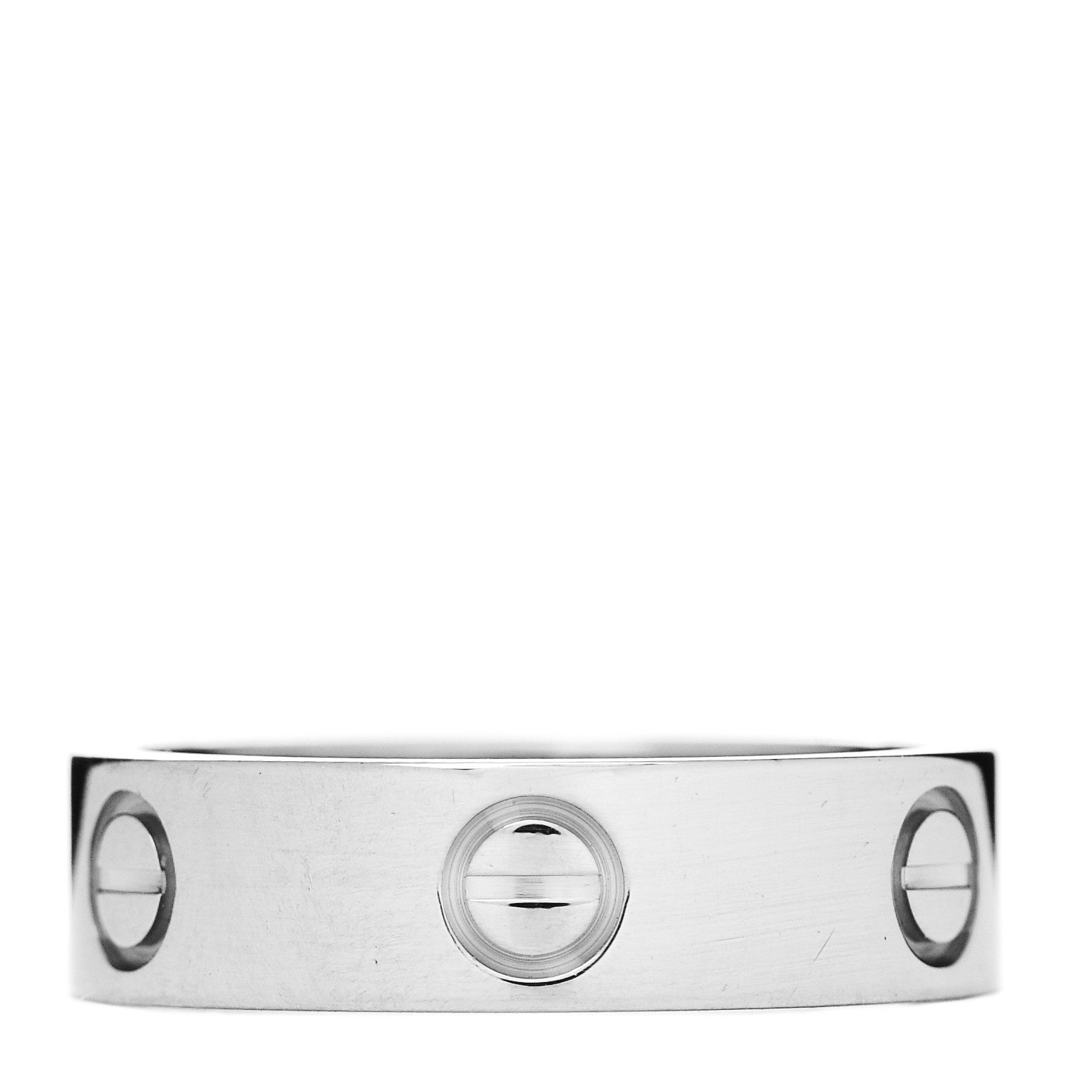 CARTIER

18K White Gold 5.5mm LOVE Ring 56 7.5 | Fashionphile