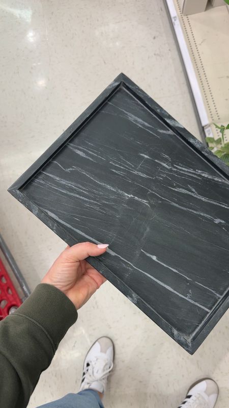 This $40 marble tray 😍 So many uses for this tray! Use on a bathroom counter, coffee table, console, kitchen counter, etc!

#LTKfindsunder50 #LTKstyletip #LTKhome