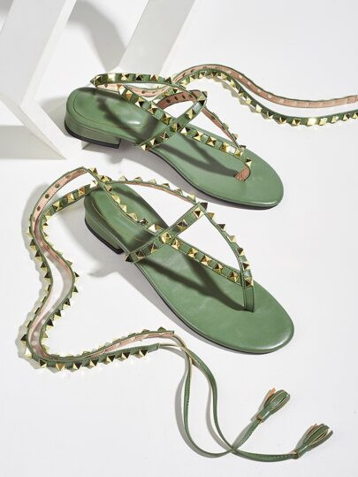 Sandalen mit Spikes Dekor | SHEIN