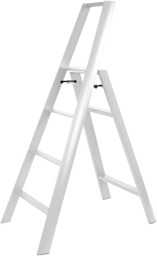 Hasegawa Ladders Lucano Step Ladder, 4, White | Amazon (US)