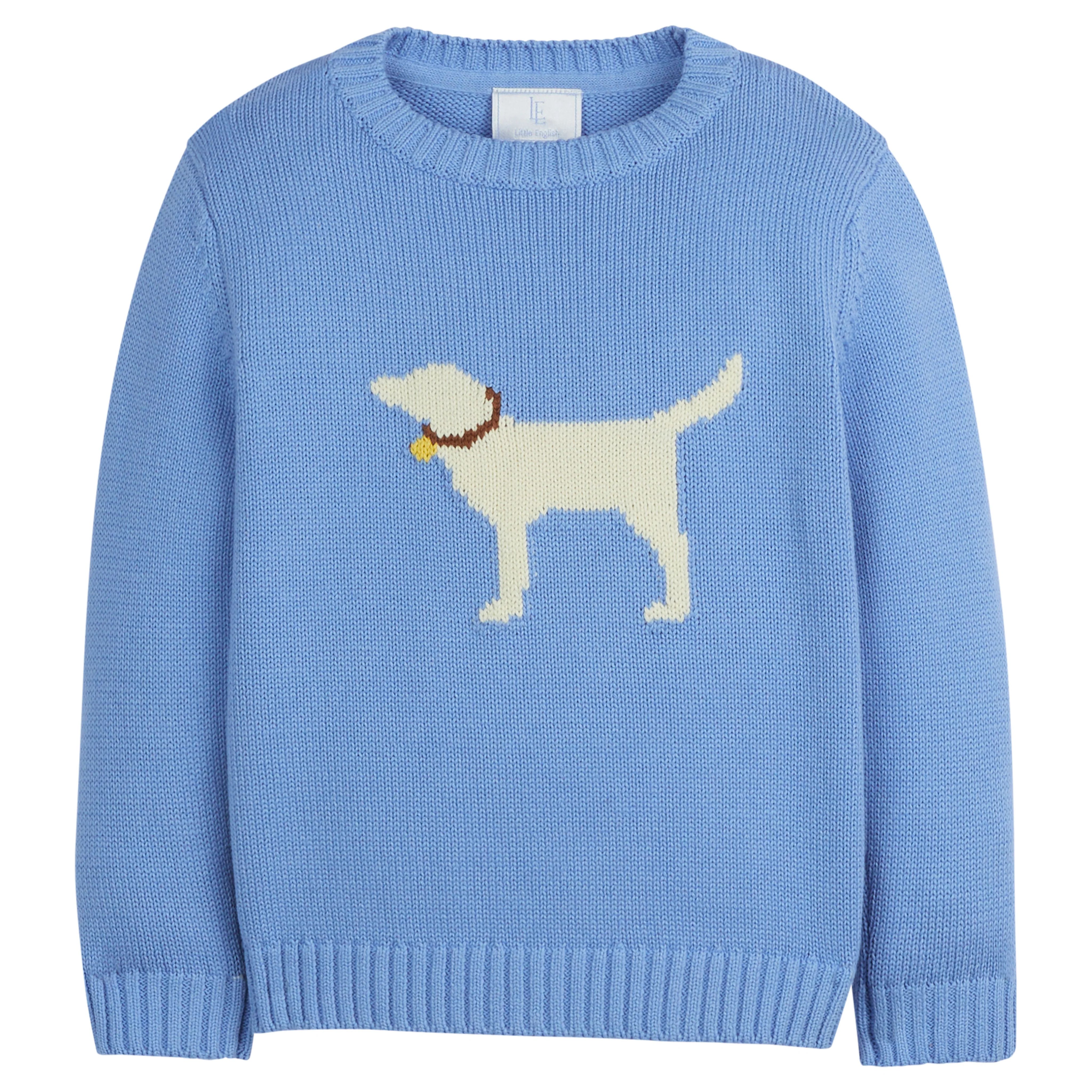 Boy's Lab Intarsia Sweater - Kid's Long Sleeve | Little English