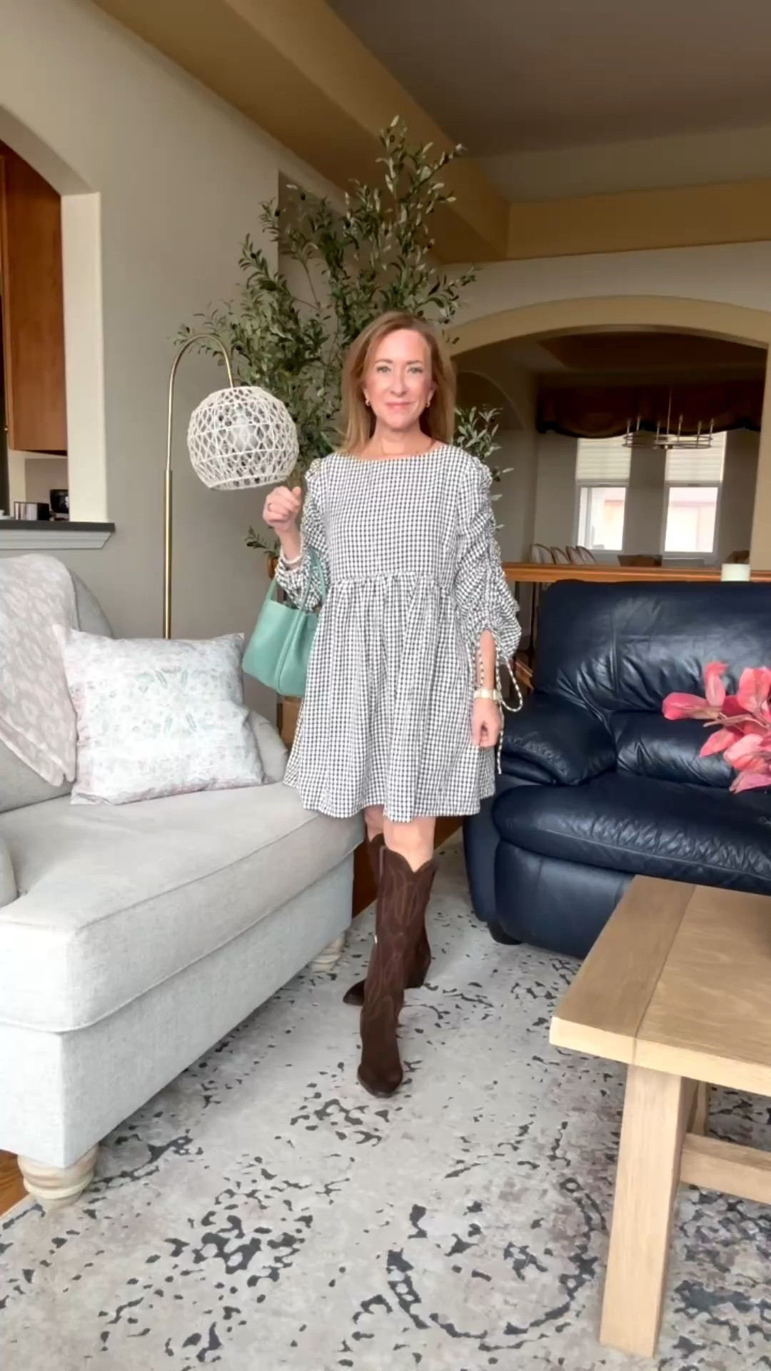 Fun concert look! This dress is darling, but it runs very big. I am 5’0 wearing an XS.
￼

#LTKootd #LTKOver40 #LTKPetite
