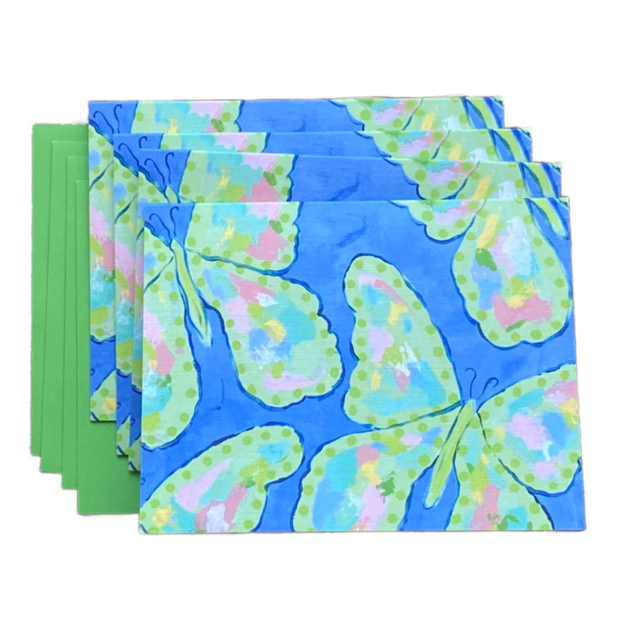 Chinoiserie Orchid Notecard Set | Lemondaisy Design | Lemondaisy Design