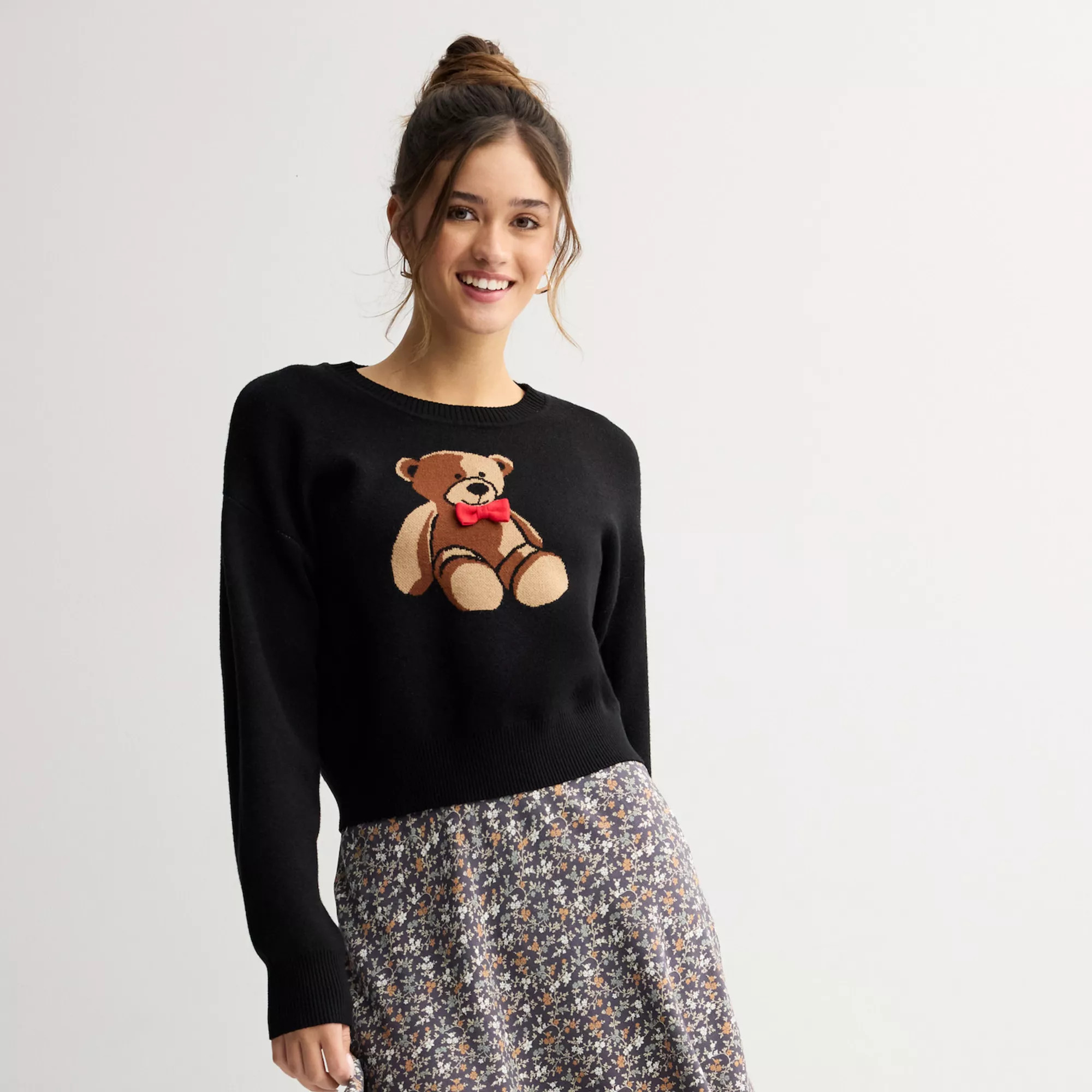 Cozy and playful, this crew neck pullover from madden girl features an icon design that's sure to... | Kohl's