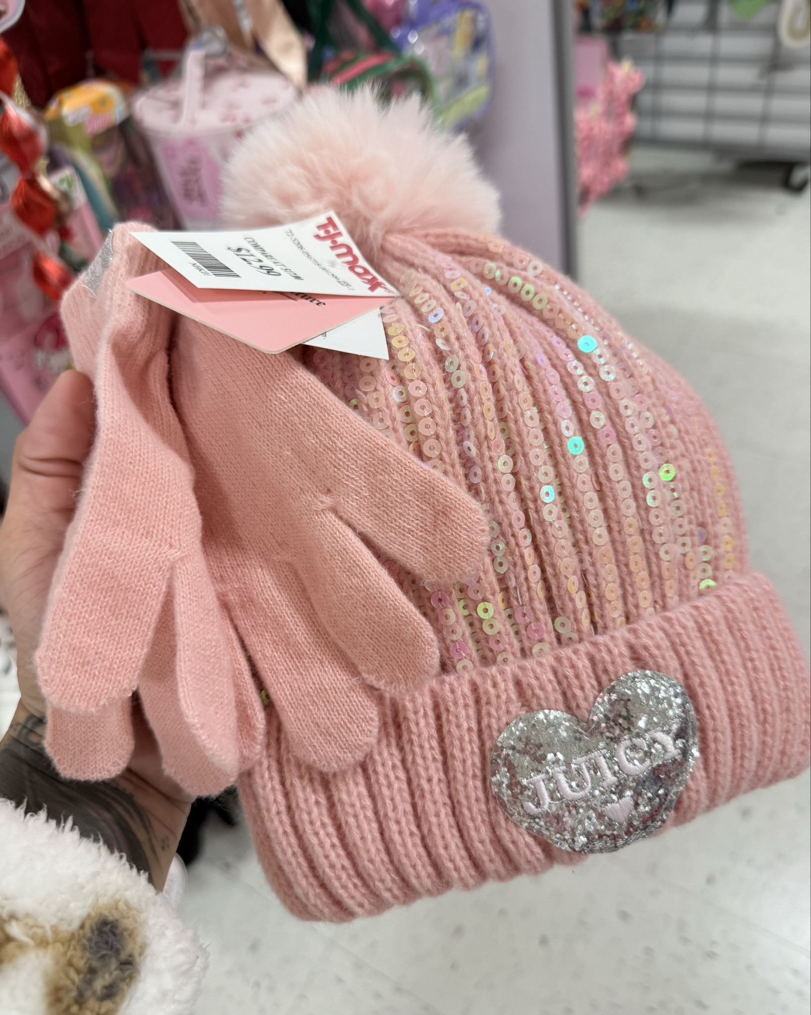 -unable to link, they are from T.J.Maxx .

Winter style, but make it Juicy. 🍒💅

Obsessed with these cold-weather essentials for the kiddos. Keeping it cozy and cute all season long.

#LTKkids #LTKstyletip #JuicyCouture #winterstyle #kidsootd #fashionkids #winterready #beanie #streetwearkids #trendykids #winterwardrobe

#LTKGiftGuide #LTKHoliday #LTKootd