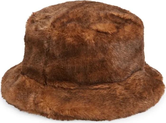 UGG® Faux Fur Bucket Hat | Nordstrom | Nordstrom