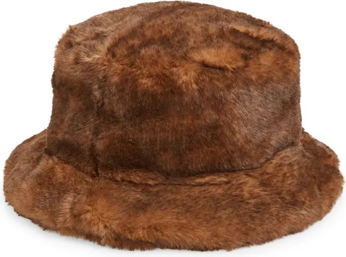 UGG® Faux Fur Bucket Hat | Nordstrom | Nordstrom