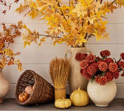 Faux Oversized Fall Leaf Branch | Pottery Barn (US)