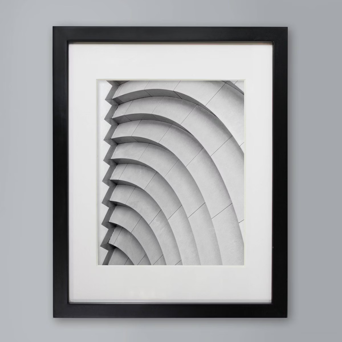 11" x 14" Matted to 8" x 10" Single Picture Gallery Frame Black - Threshold™: Modern Wall Decor... | Target