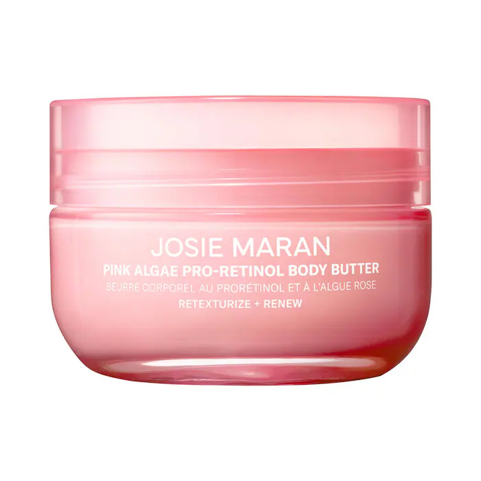 Josie Maran Pink Algae Pro-Retinol Body Butter for Anti-Aging and KP | Sephora (US)