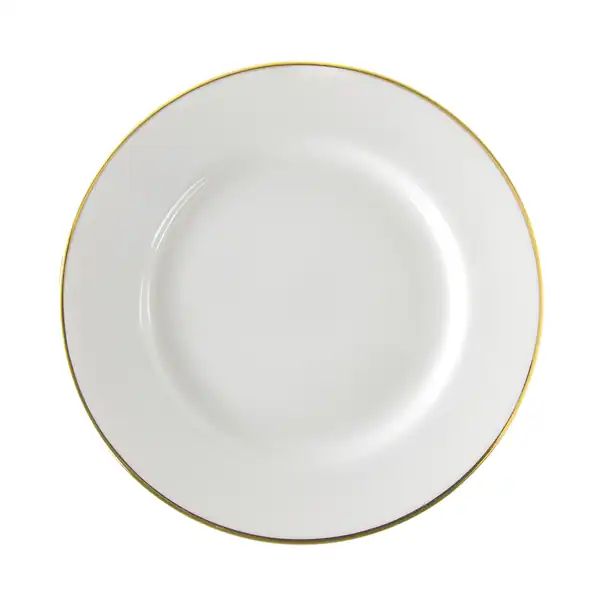 Gold Line Dinner Plate Set of 6 | Bed Bath & Beyond