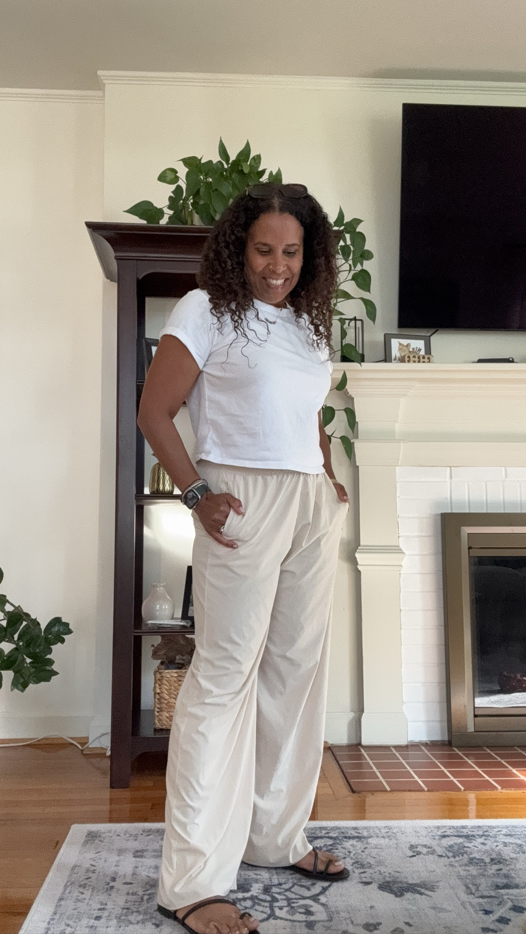 I am not exaggerating when | tell you these pants are "Everything". I can't get enough of them. They are like magic, they wash well, wear well, easy to style, moisture wicking, you name it.
» I own them in three colors and
would get every single color stat. They dress up so well and are so light. They make me so happy.; #therisetheshine @Vuori US

#LTKootd #LTKstorytime #LTKMidsize