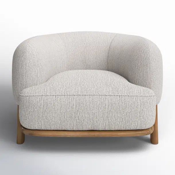 Dorothea Upholstered Barrel Chair | Wayfair North America