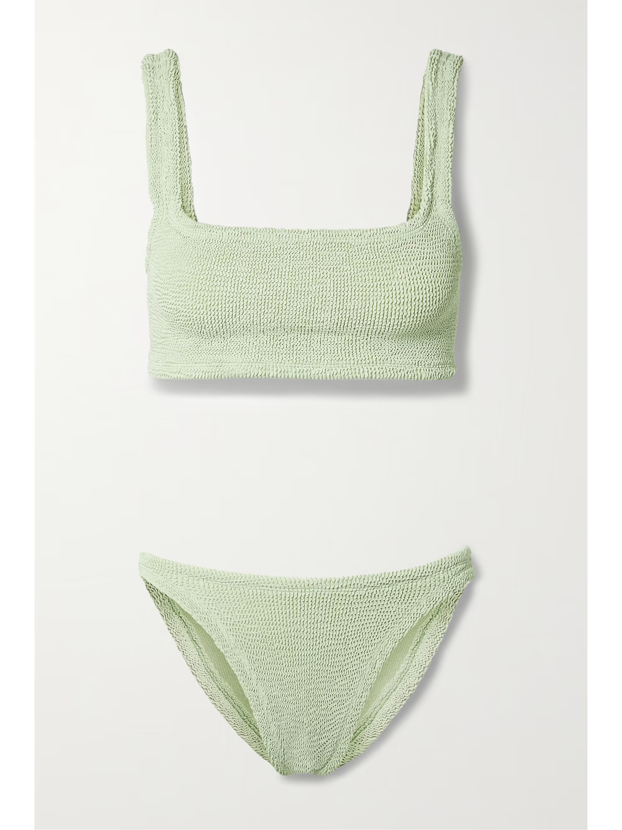 + NET SUSTAIN Xandra seersucker bikini | NET-A-PORTER (UK & EU)