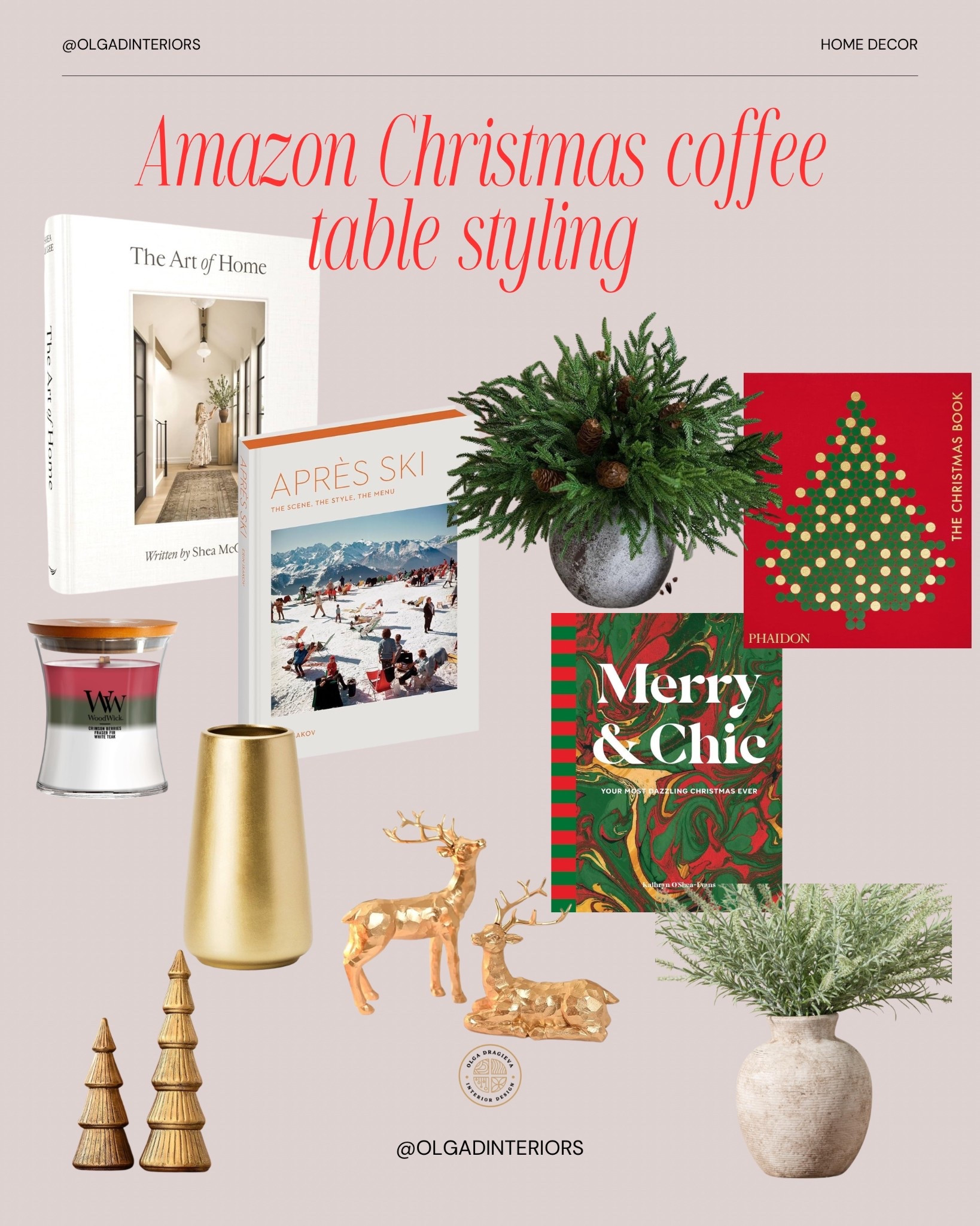 Amazon coffee table styling. Coffee table books, Christmas books, Christmas decor. 

#LTKHoliday #LTKCyberWeek #LTKGiftGuide