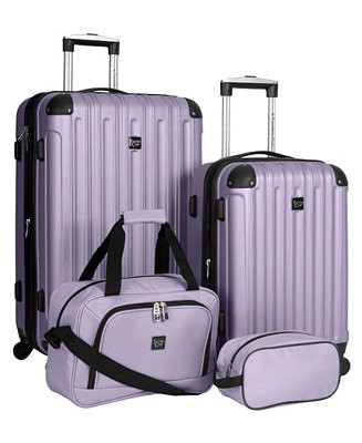 Midtown 4-Pc. Hardside Luggage Set | Macy's