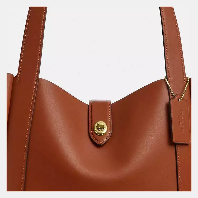 Hadley Turnlock Tote | Coach Outlet US