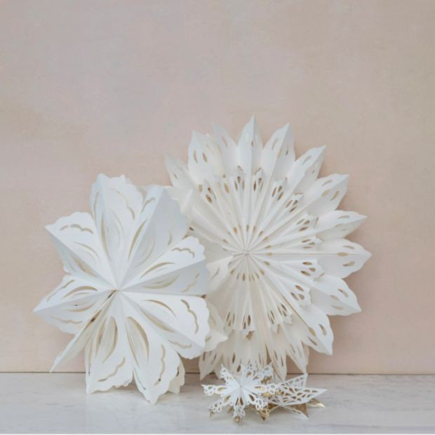 Hanging Paper Snowflake | Antique Farm House