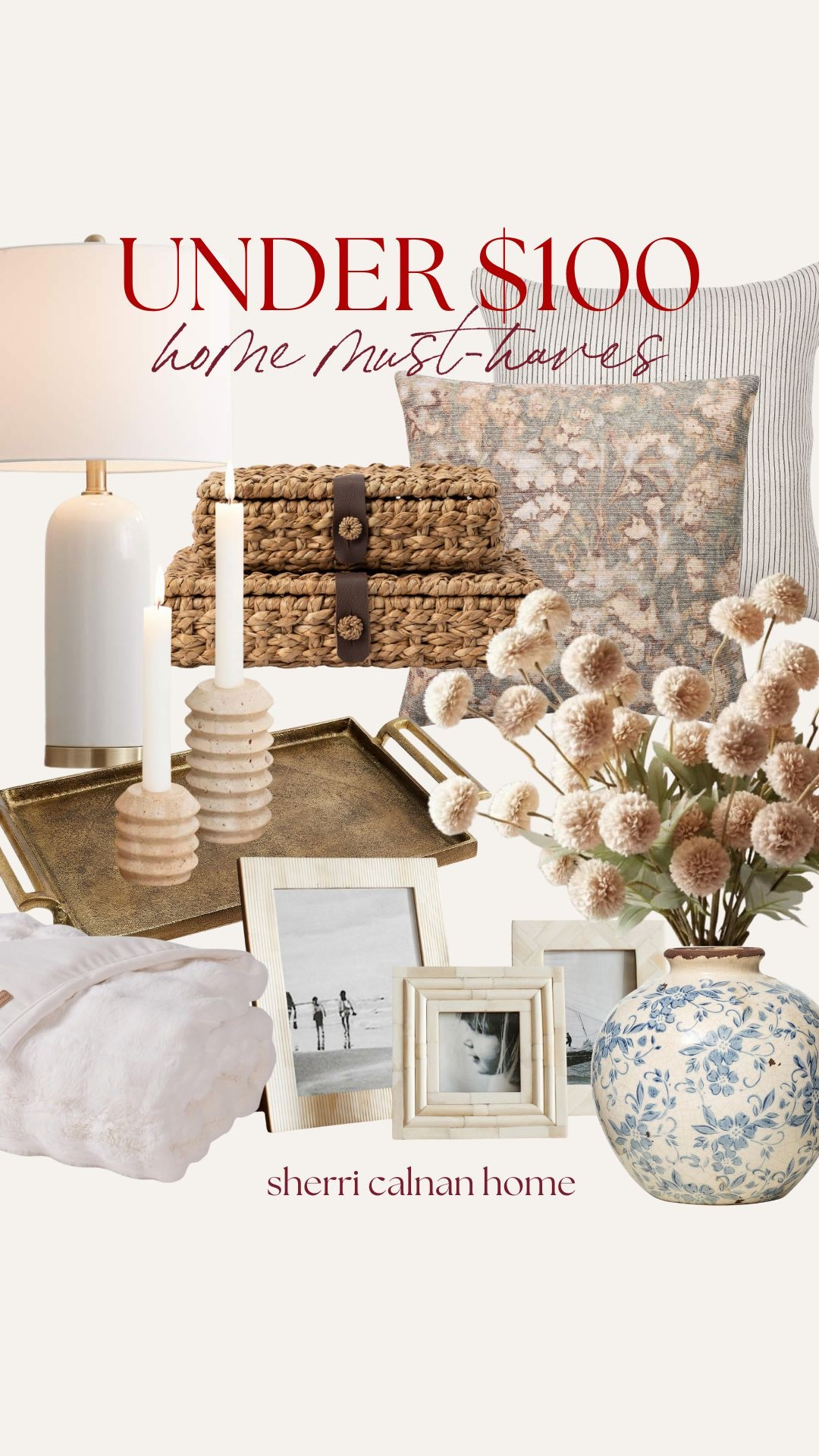 These under $100 home must haves prove that you can create a beautiful coastal home with thoughtful, affordable pieces. Affordable home decor,
Coastal home finds, under 100 home decor, Amazon home deals, neutral decor, coastal interiors, budget friendly home, home styling, sherricalnanhome

#LTKHome