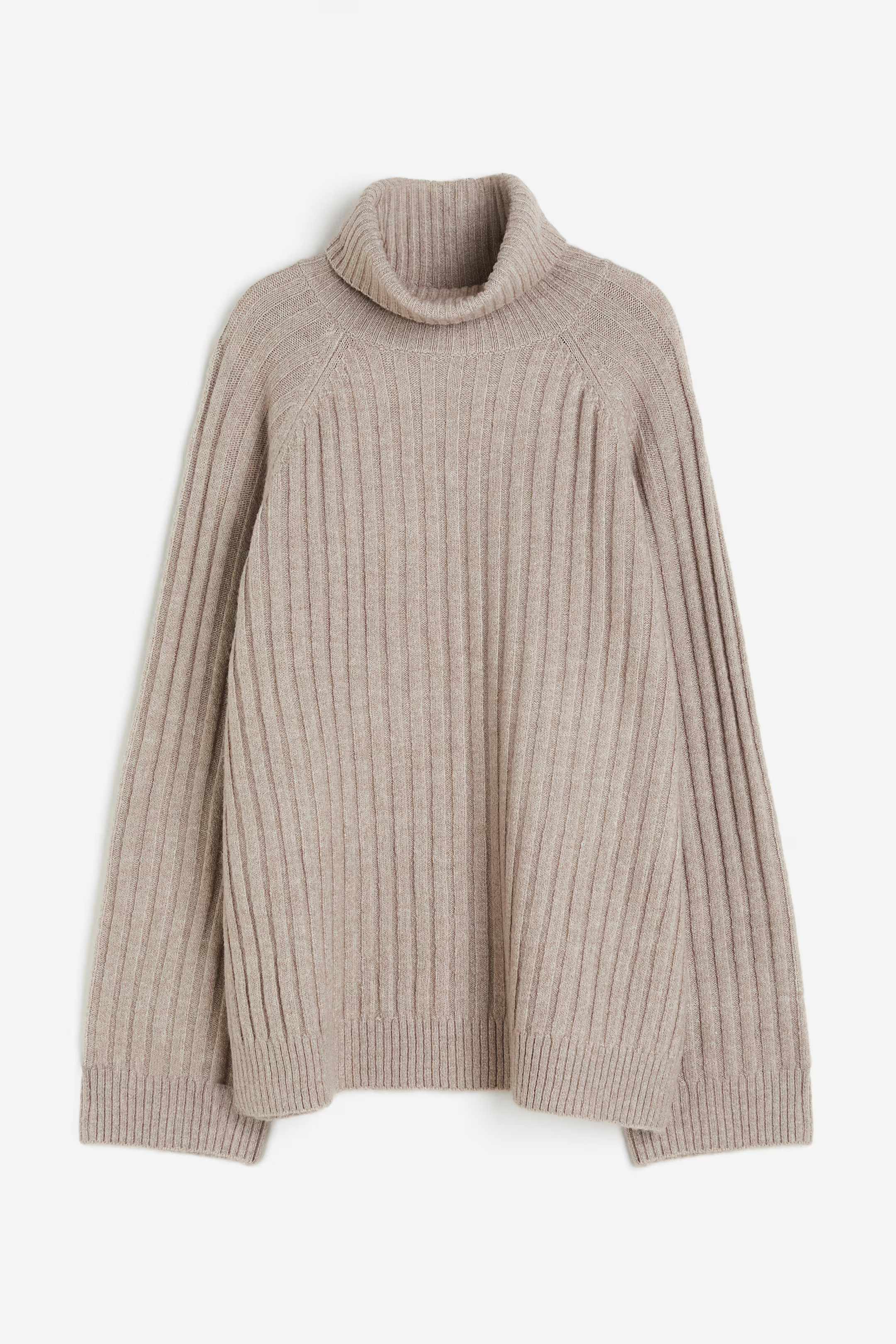 Rib-knit Turtleneck Sweater | H&M (US + CA)