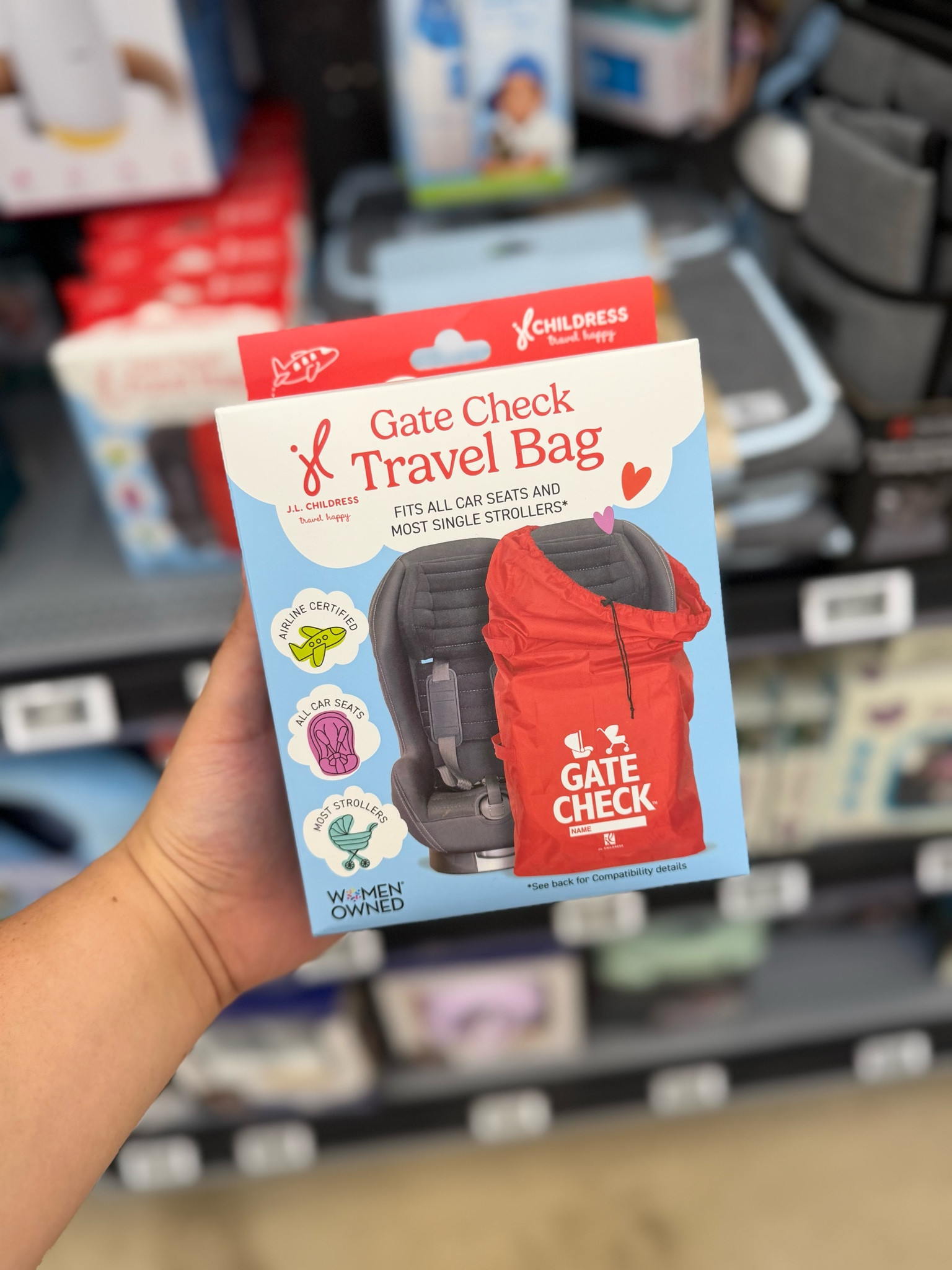 Gate check travel bag cover for your babies car seats or strollers, perfect to use when traveling on plane✈️👶🏻

Links found here🔗✨

#LTKmomlife #LTKBaby #LTKTravel