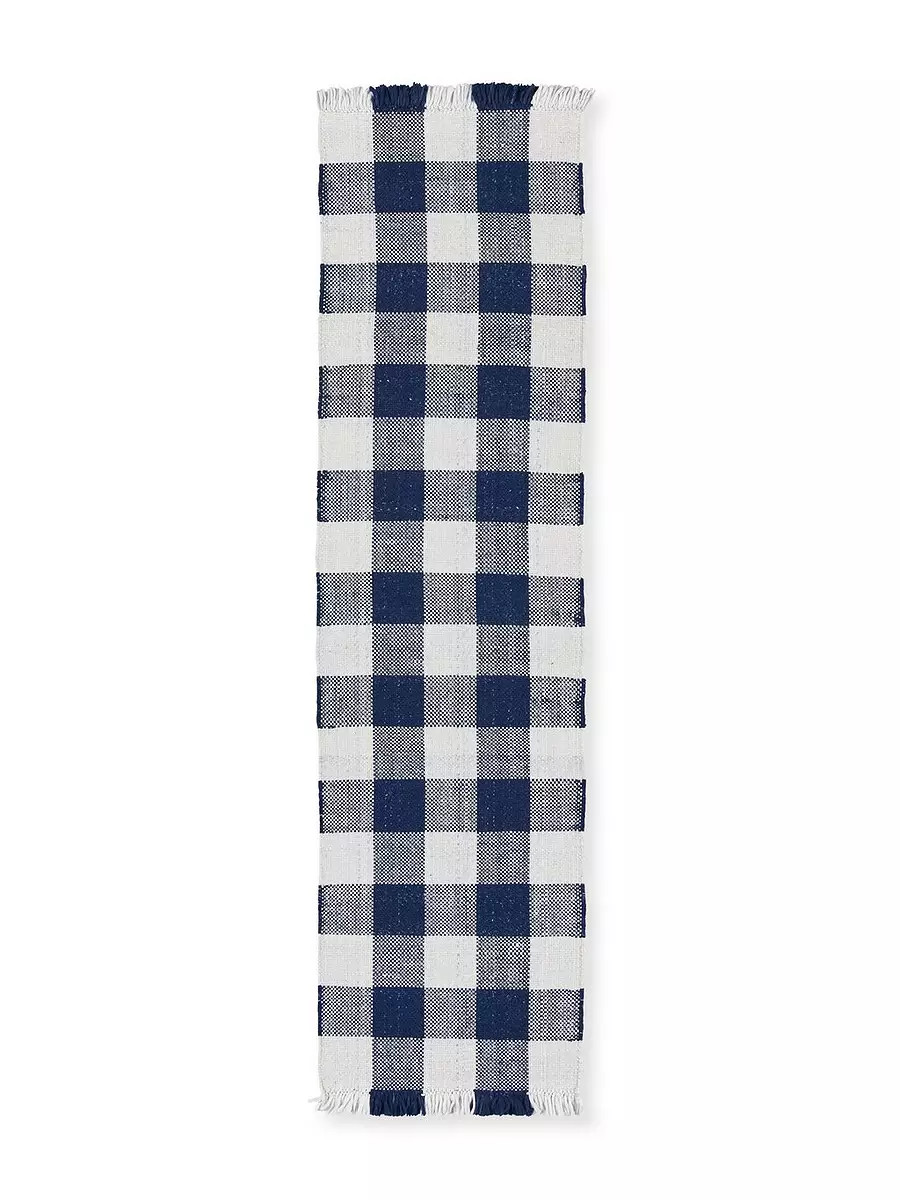 Gingham Rug | Serena and Lily