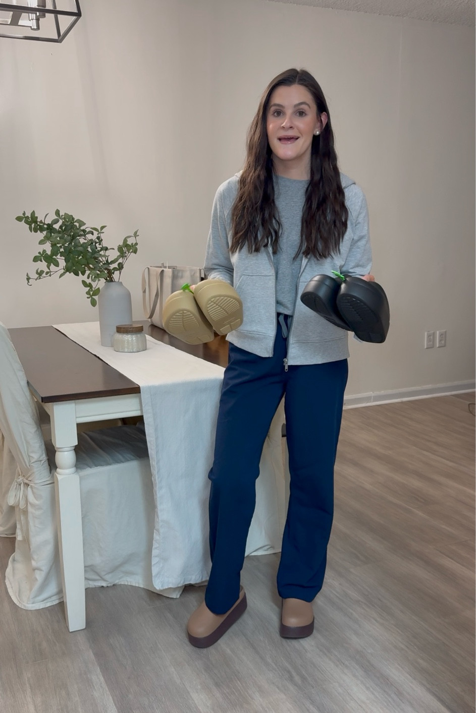 The BEST shoes as a healthcare worker!!! I sized down to a 5 (regular size 6)!🤎