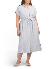 Plus Button Front Midi Dress | Casual Dresses  | Marshalls | Marshalls