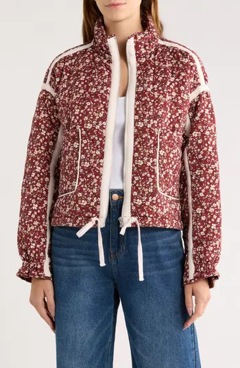 Cropped Quilted Jacket | Nordstrom Rack