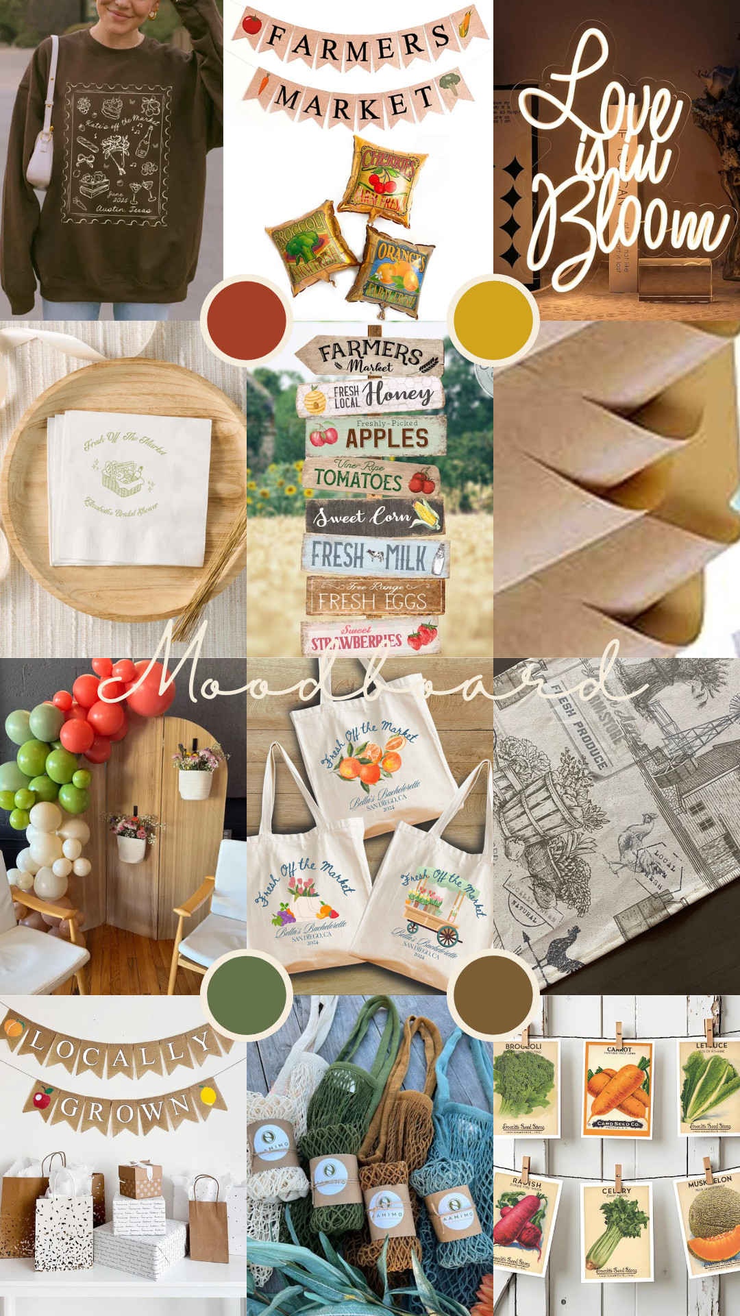 If you’ve ever dreamed of throwing a bridal shower that feels like strolling through the cutest farmers market—this Fresh Off the Market theme might be it. From custom totes to produce-inspired balloon installs and seed packet details, this setup is full of personality and charm.

I pulled together everything you'd need to bring this bridal vision to life—it's all saved for you in one place. 

 #LTKParties #LTKStyleTip #LTKWedding