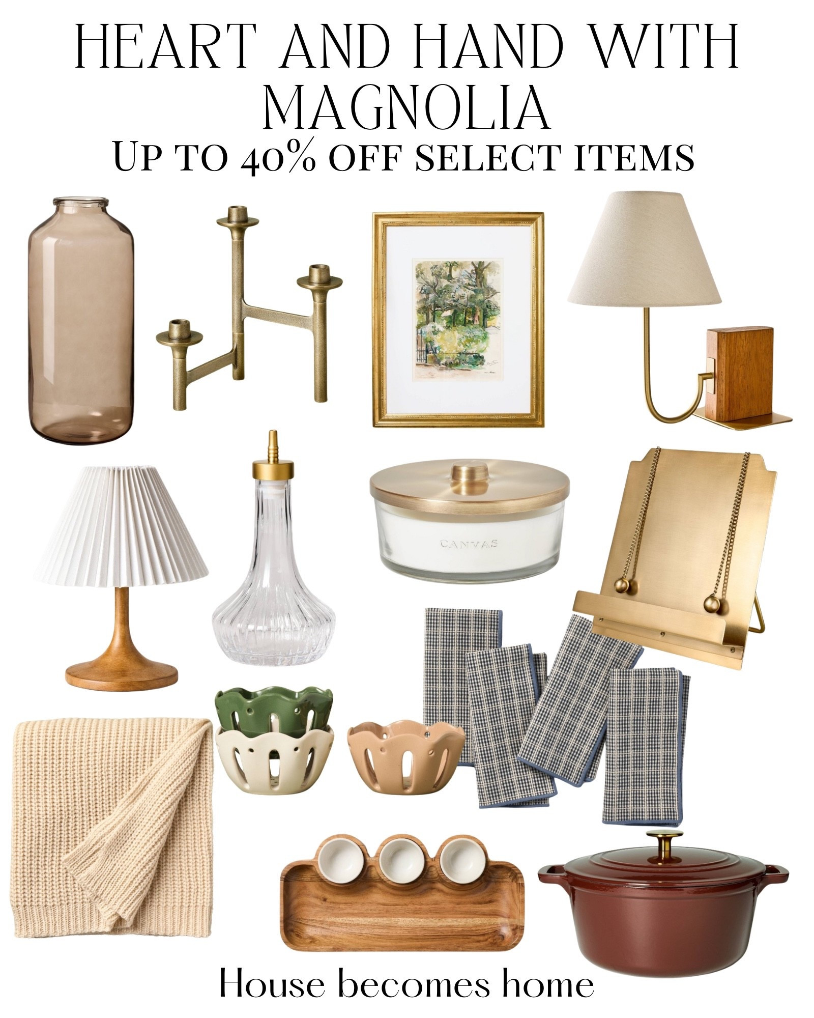 Up to 40% off select Hearth and Hand with magnolia items. Ends Sunday!

#LTKSeasonal #LTKSaleAlert #LTKHome