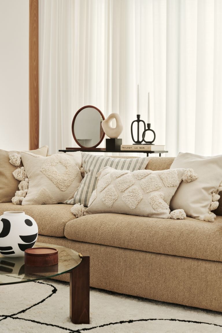 Tasseled Cushion Cover | H&M (US + CA)