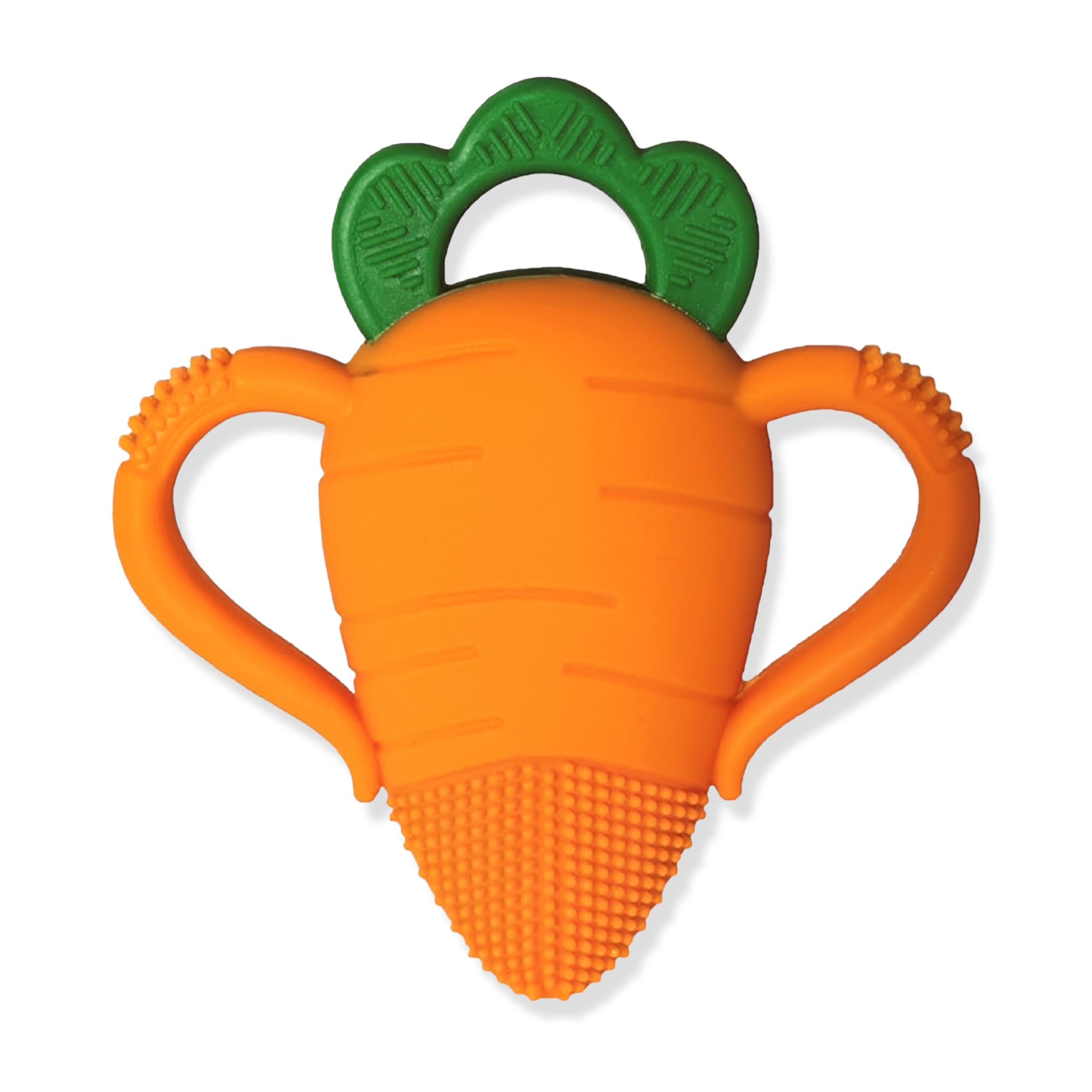 RaZbaby Carrot Teether – Gentle Relief & Sensory Development Support with Safe, Food-Grade Sili... | Amazon (US)