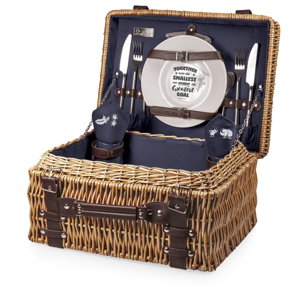 Picnic Time Champion Picnic Basket - A Bug's Life - Navy | Macy's