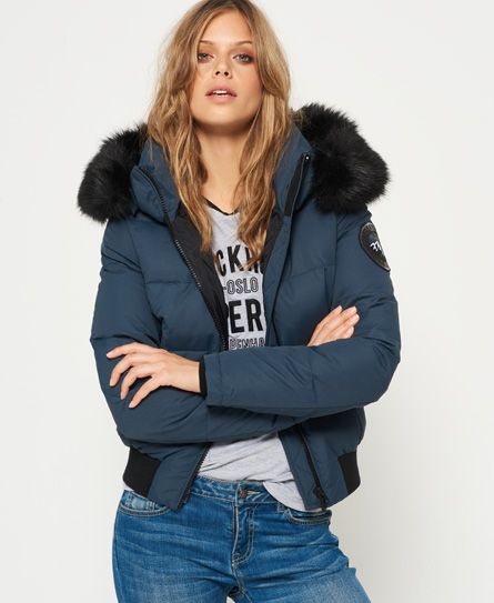 Everest Ella Bomber Jacket | Superdry UK