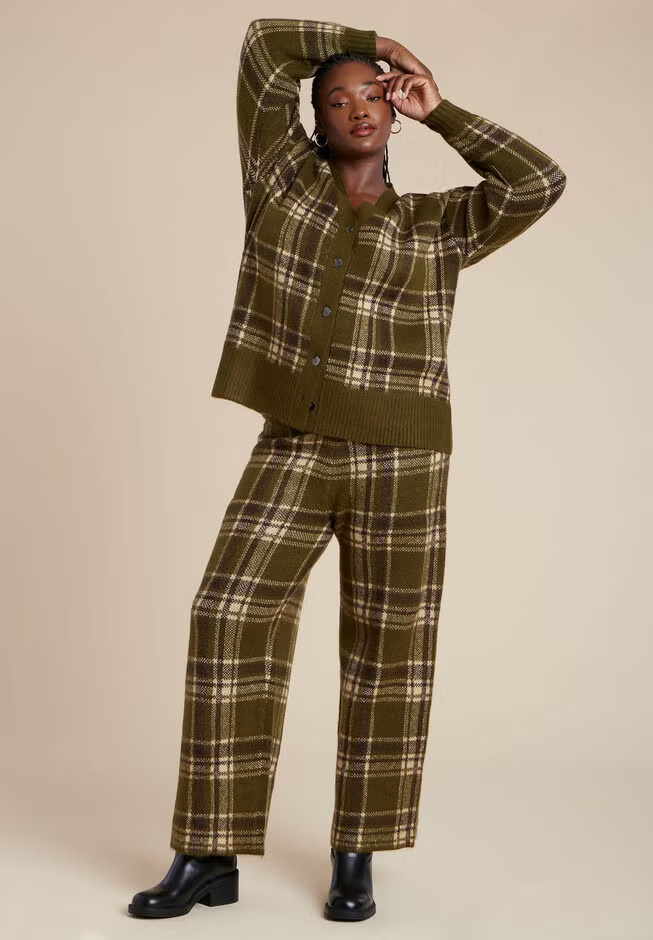 Sweater Intarsia Pant | Eloquii