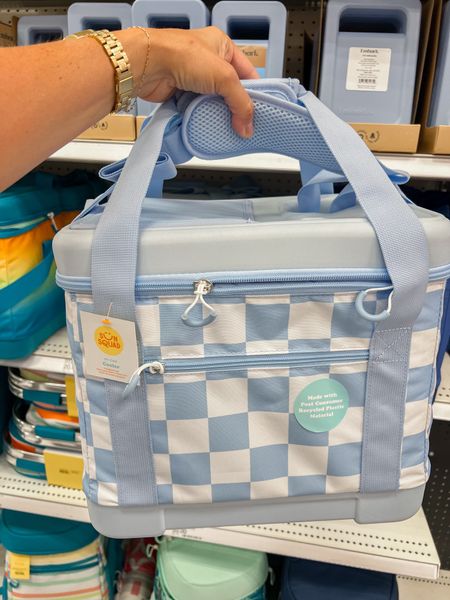 The cuuuutest blue and white checkered cooler! Linking some other fave summer finds from Target!

#LTKSeasonal #LTKhome